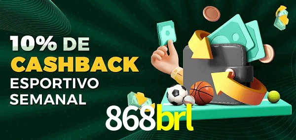 10% de bônus de cashback na 868brl