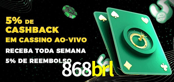 Promoções do cassino ao Vivo 868brl